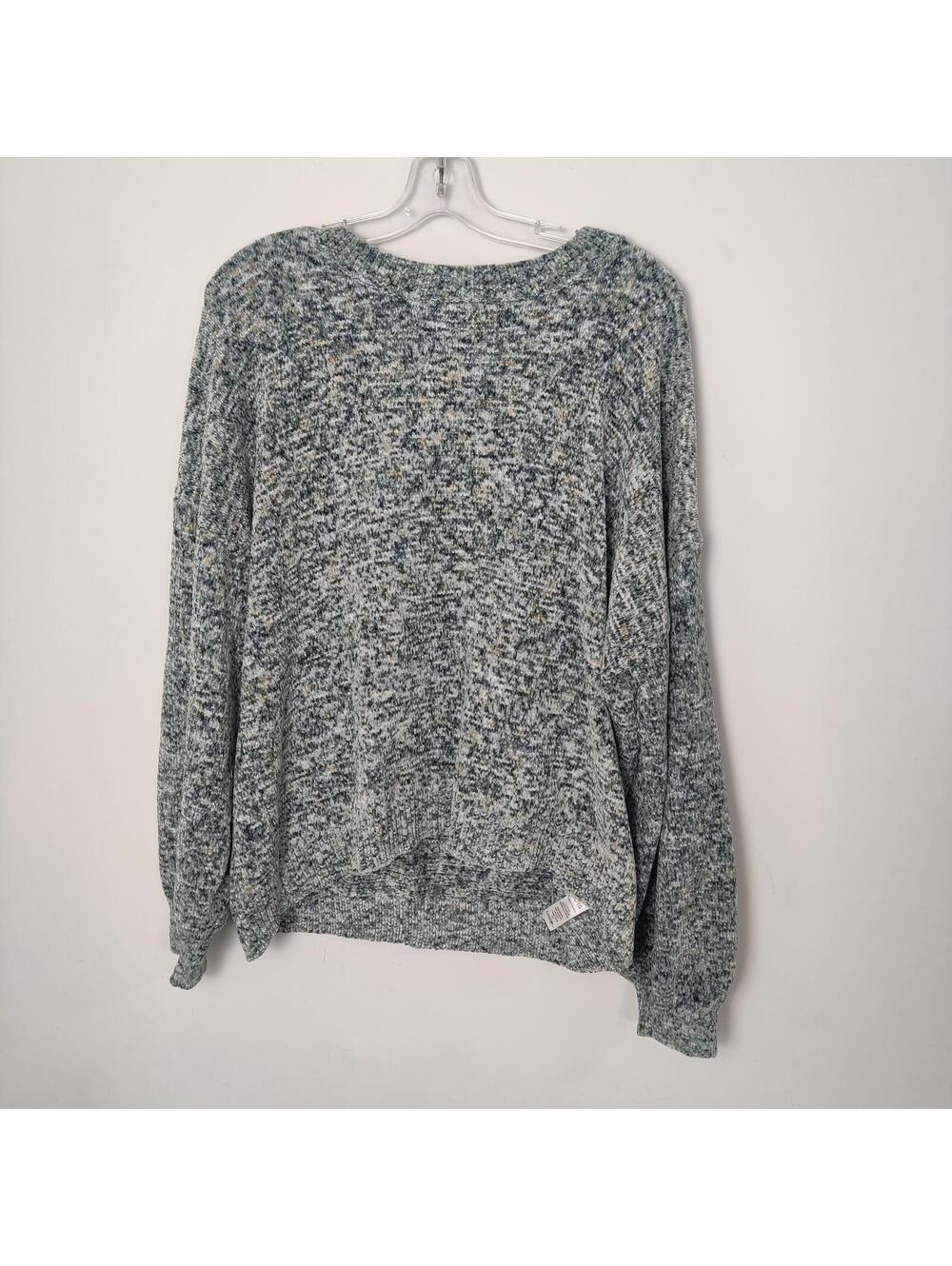 George Grey Marled Knit Sweater XL Fall Relaxed Cozy